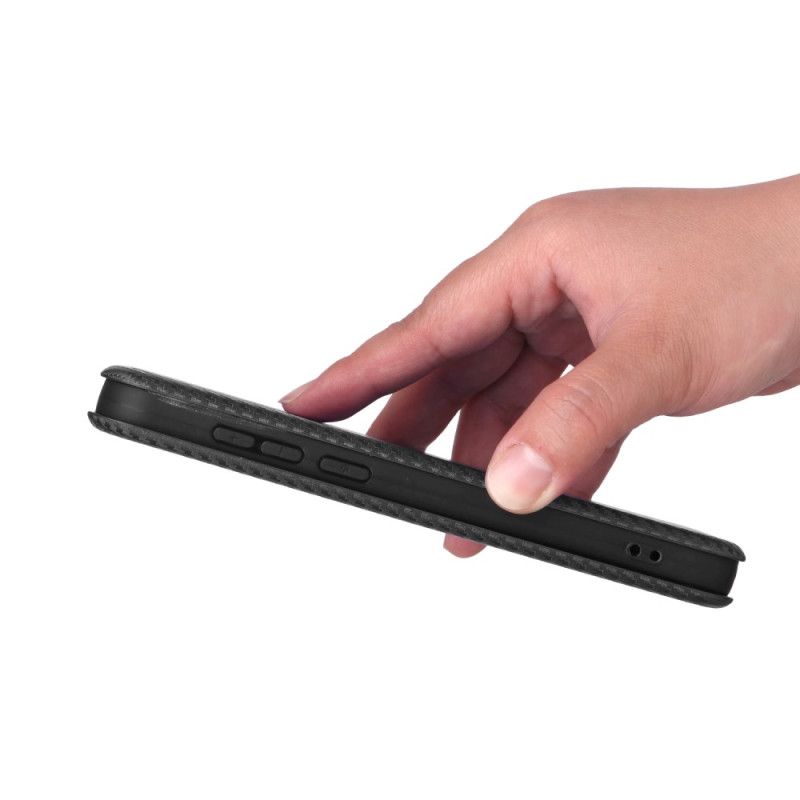 Flip Cover OnePlus 15 Fibre Carbone