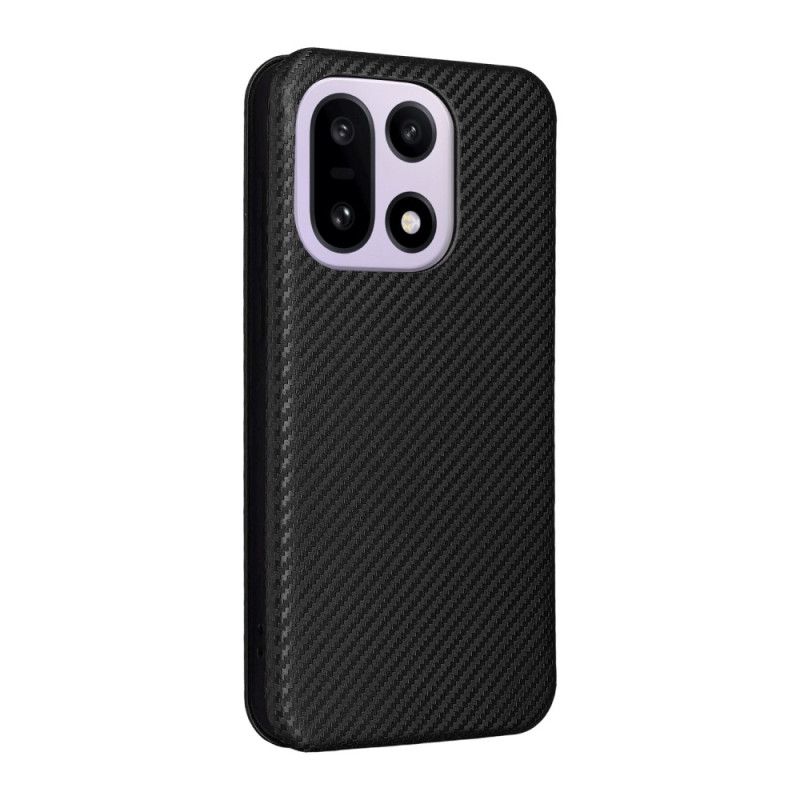 Flip Cover OnePlus 15 Fibre Carbone
