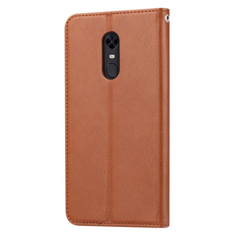 Flip Cover Oneplus 6t Simili Cuir Porte-cartes