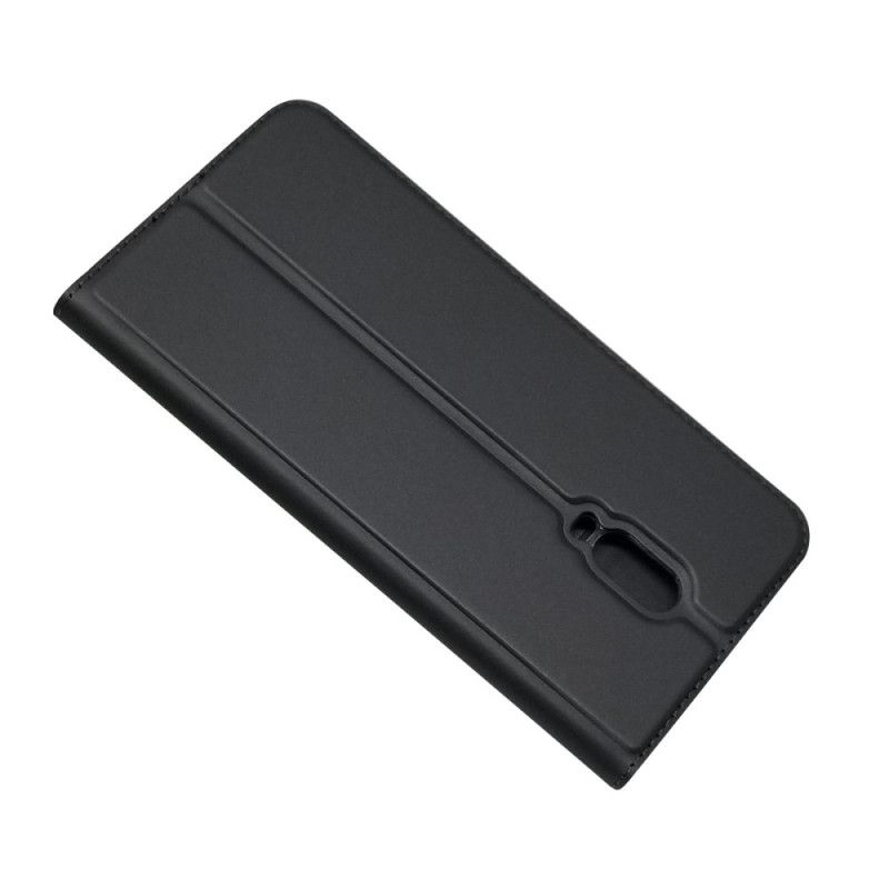 Flip Cover Oneplus 6t Style Cuir Classe Première