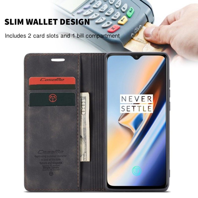 Flip Cover Oneplus 7 Caseme Simili Cuir