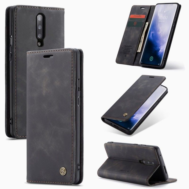 Flip Cover Oneplus 7 Pro Caseme Simili Cuir