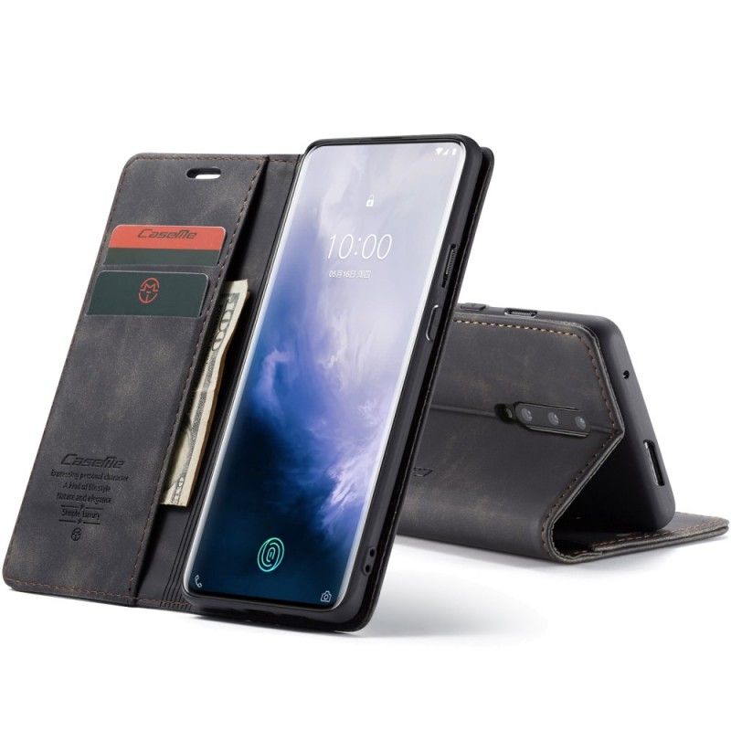 Flip Cover Oneplus 7 Pro Caseme Simili Cuir