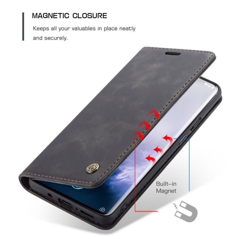 Flip Cover Oneplus 7 Pro Caseme Simili Cuir