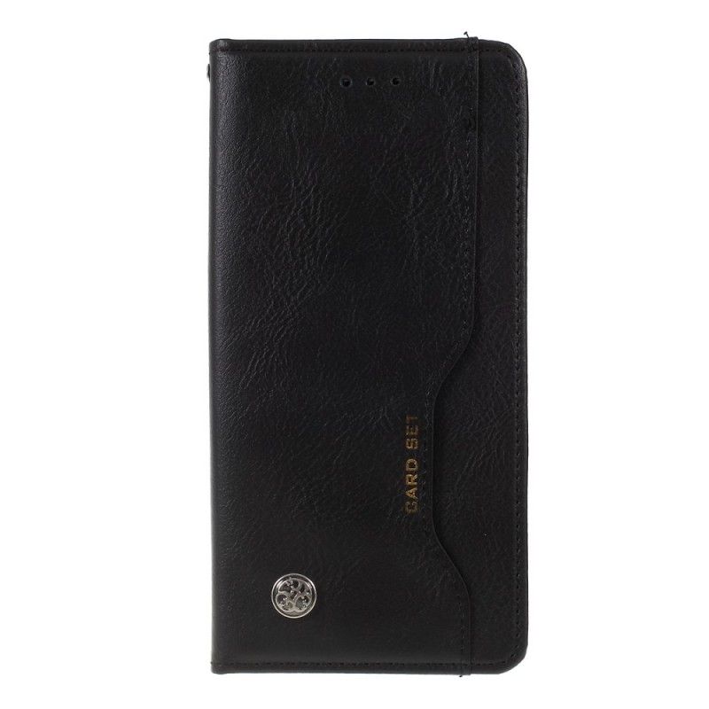 Flip Cover Oneplus 7 Simili Cuir Porte-cartes