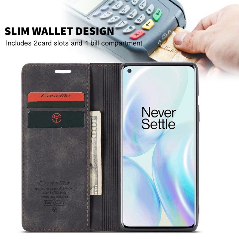 Flip Cover Oneplus 8 Caseme Simili Cuir