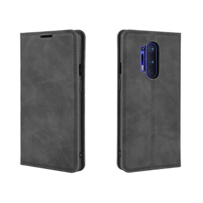 Flip Cover Oneplus 8 Pro Effet Cuir Chic