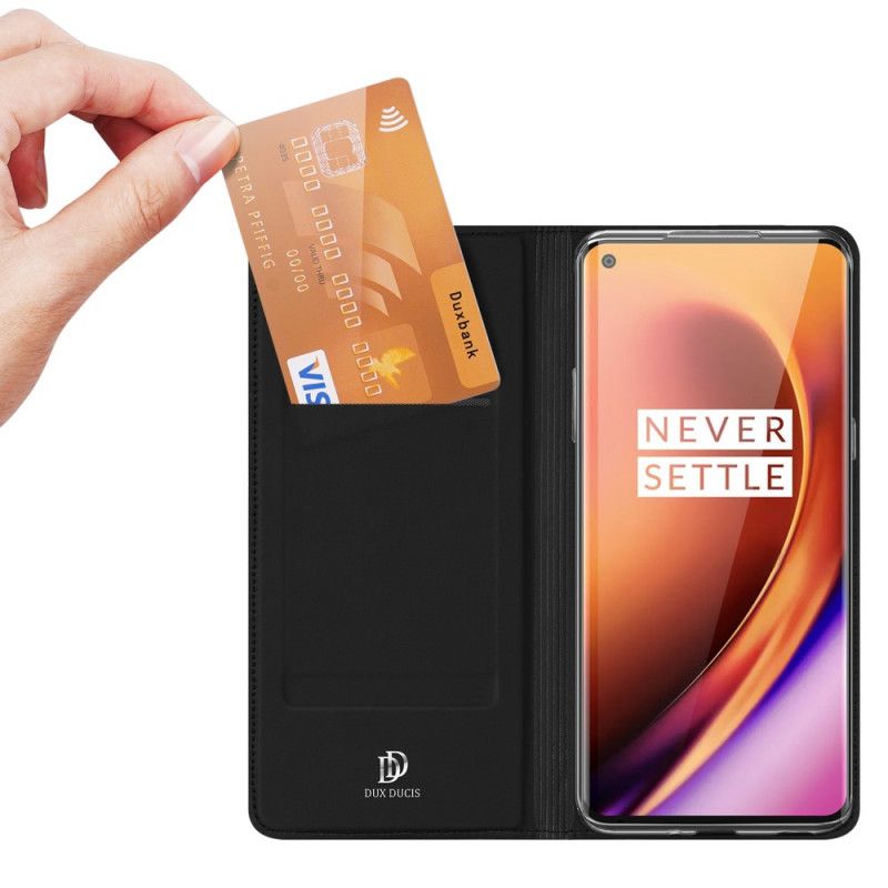 Flip Cover Oneplus 8 Pro Skin Pro Dux Ducis