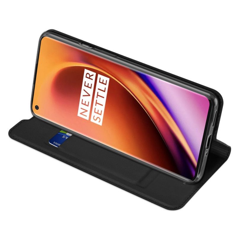 Flip Cover Oneplus 8 Pro Skin Pro Dux Ducis