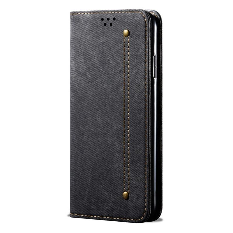 Flip Cover Oneplus 8 Simili Cuir Texture Jeans