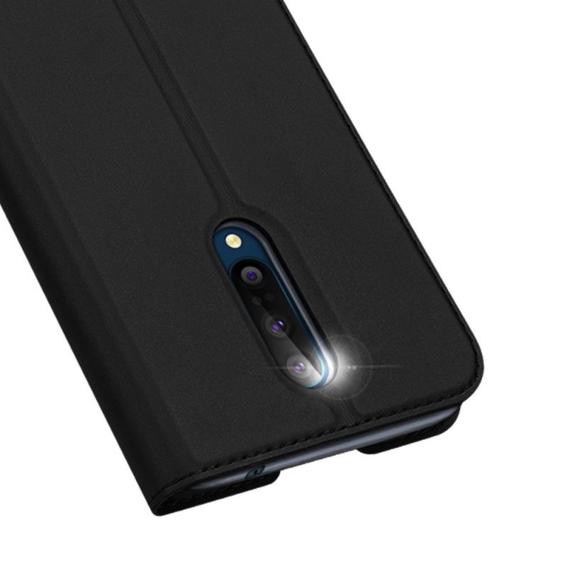 Flip Cover Oneplus 8 Skin Pro Dux Ducis