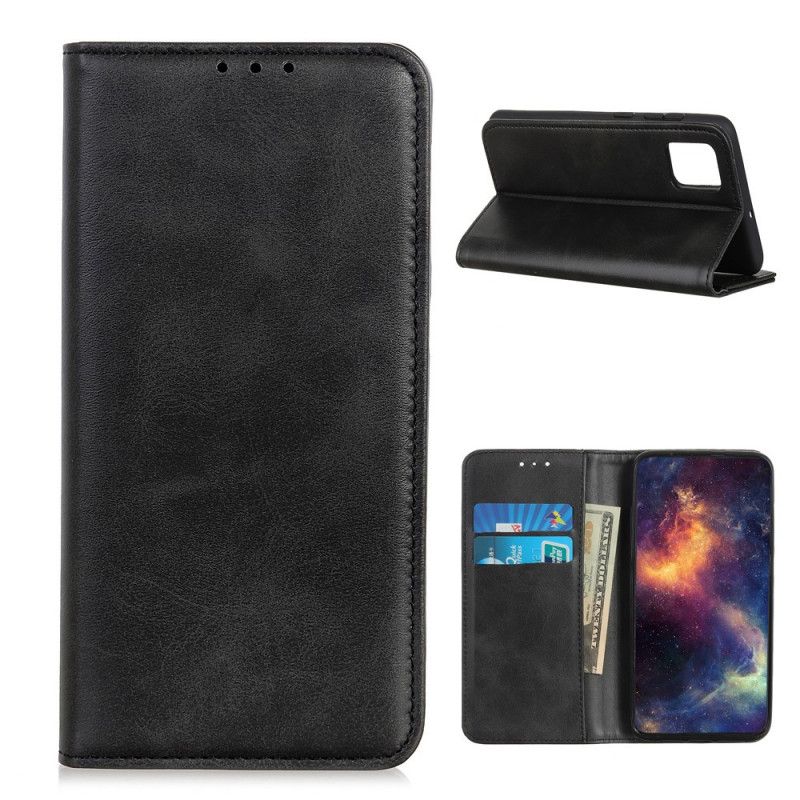 Flip Cover Oneplus 8t Cuir Fendu Sobre