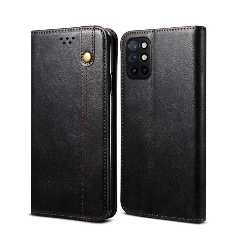 Flip Cover Oneplus 8t Simili Cuir Ciré