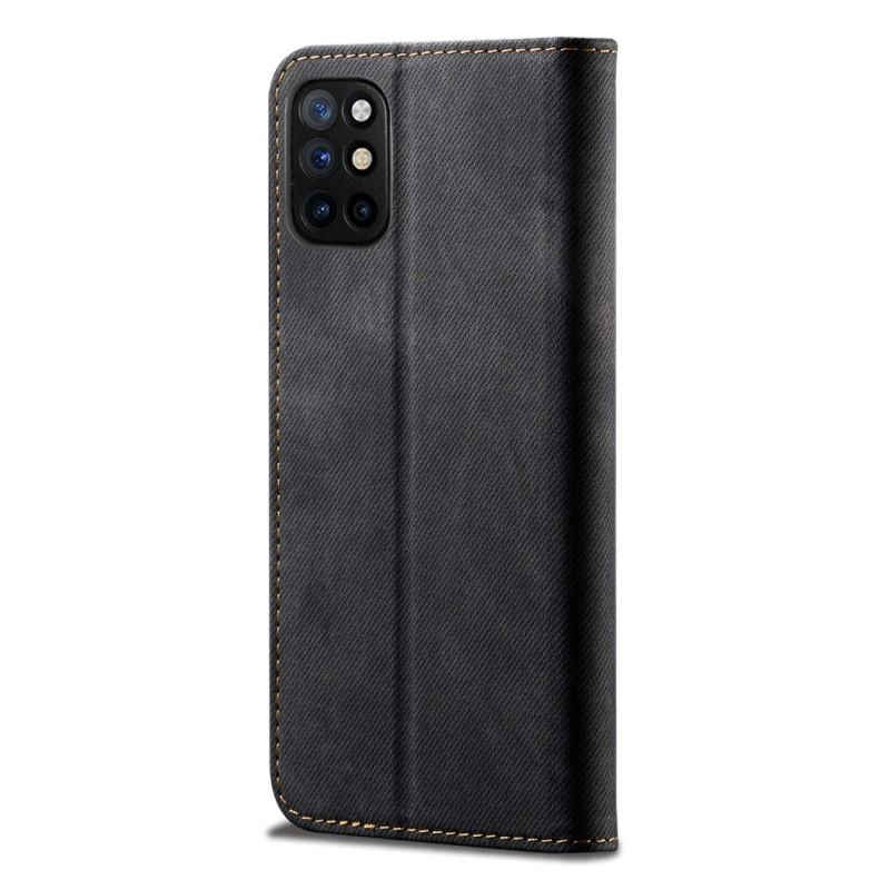 Flip Cover Oneplus 8t Simili Cuir Texture Jeans