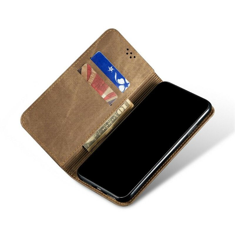 Flip Cover OnePlus Nord 2 5G Simili Cuir Texture Jeans