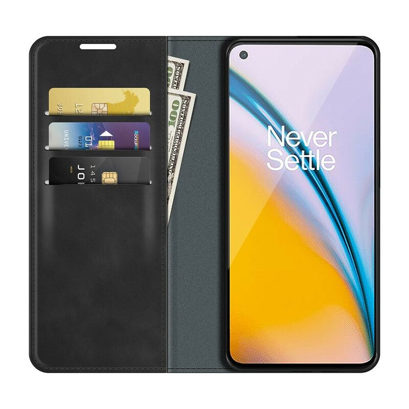 Flip Cover OnePlus Nord 2 5G Skin-touch