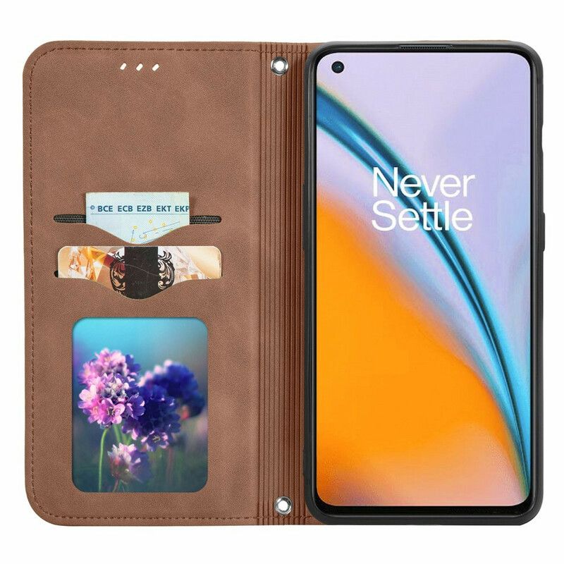Flip Cover OnePlus Nord 2 5G Skin-touch Design