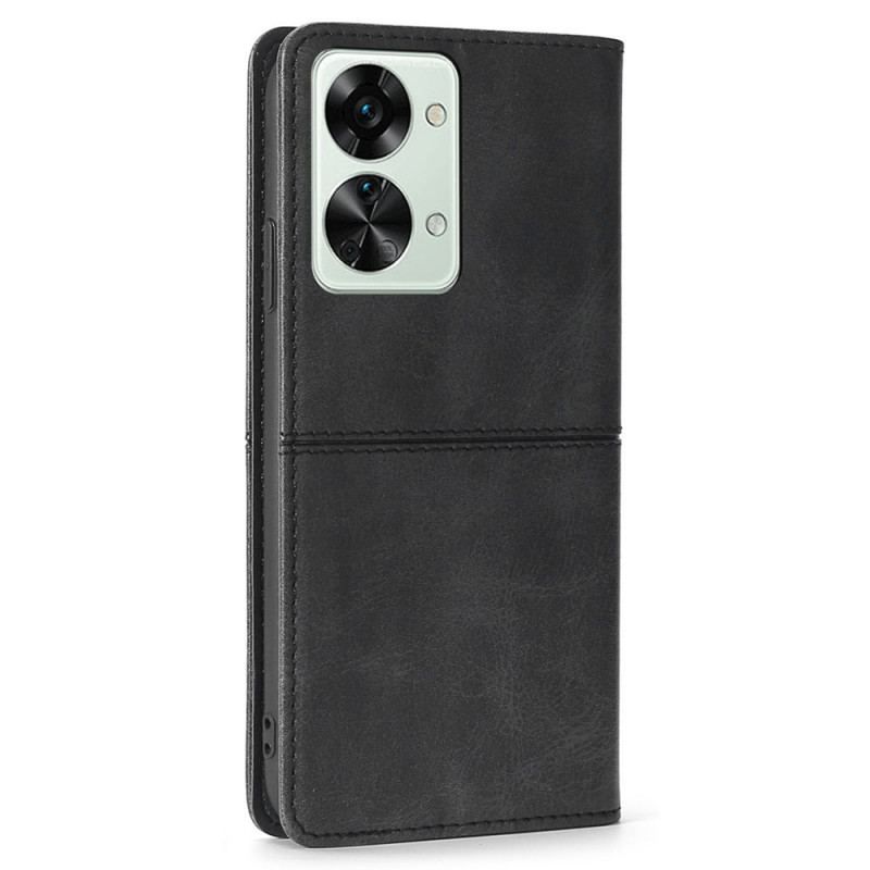 Flip Cover OnePlus Nord 2T 5G Coutures