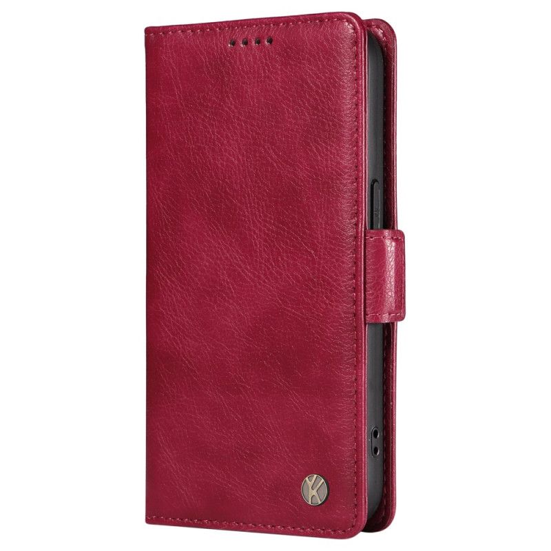Flip Cover OnePlus Nord 4 Simili Cuir Litchi YIKATU