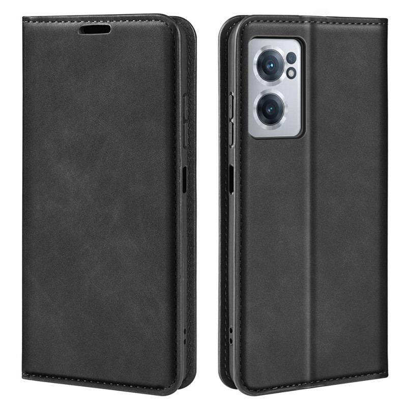 Flip Cover OnePlus Nord CE 2 5G Toucher de Soie