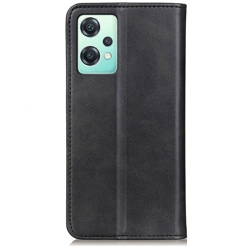 Flip Cover OnePlus Nord CE 2 Lite 5G Cuir Fendu