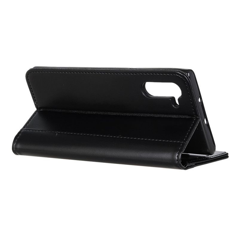 Flip Cover Oneplus Nord Cuir Fendu