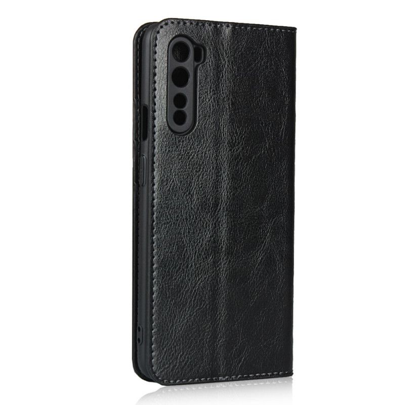 Flip Cover Oneplus Nord Cuir Véritable