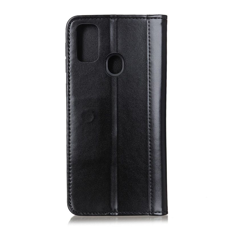 Flip Cover Oneplus Nord N10 Cuir Fendu Premium