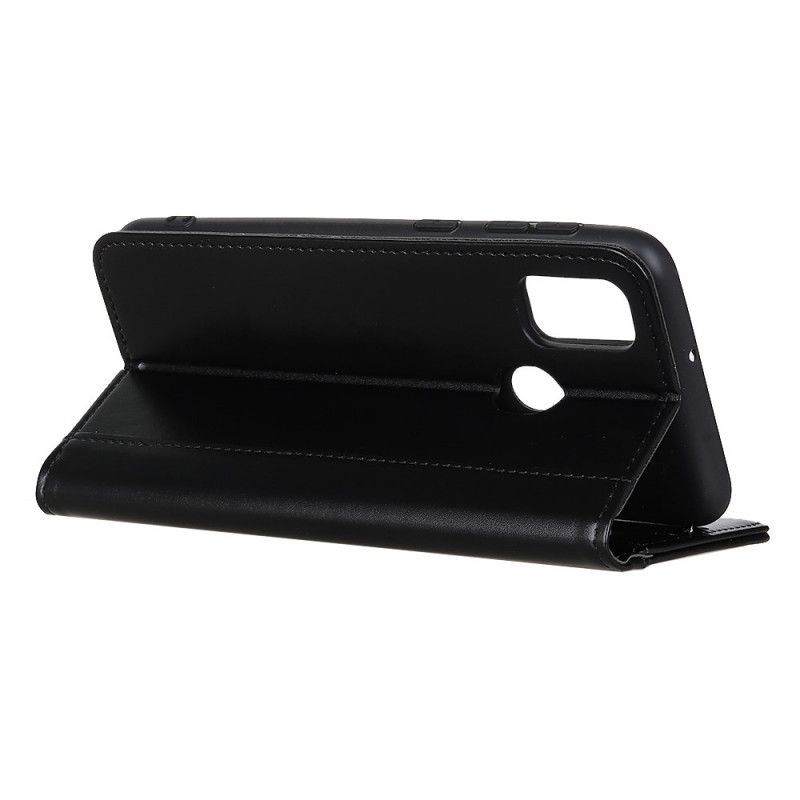 Flip Cover Oneplus Nord N10 Cuir Fendu Premium