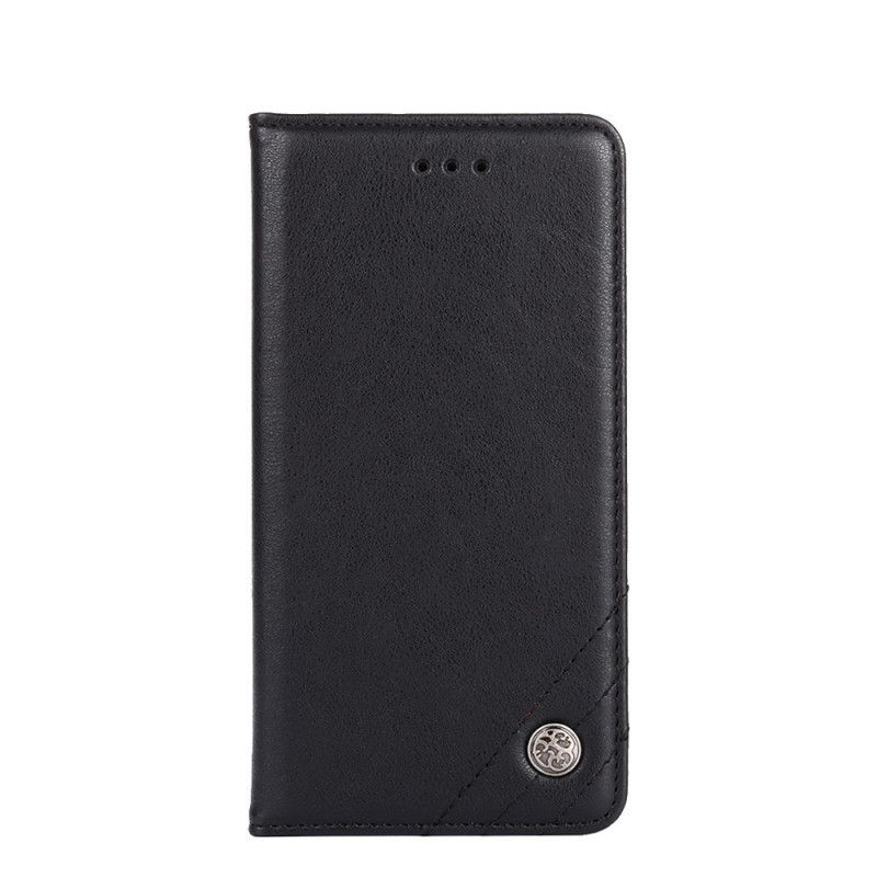 Flip Cover Oneplus Nord N10 Style Cuir Rivet