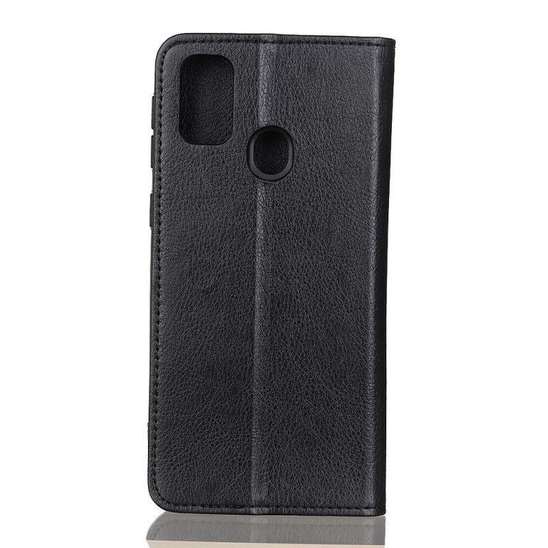 Flip Cover Oneplus Nord N100 Cuir Litchi Fendu Élégance