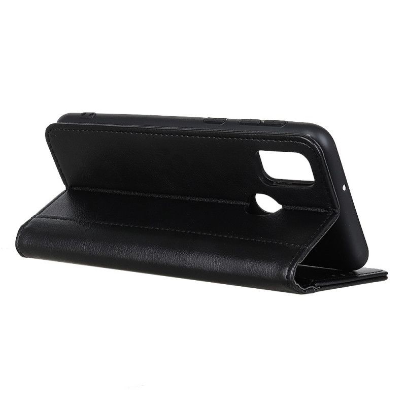 Flip Cover Oneplus Nord N100 Cuir Litchi Fendu Élégance