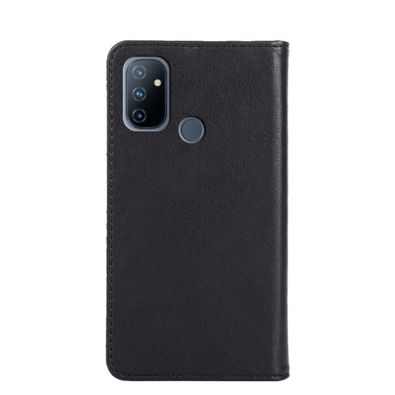 Flip Cover Oneplus Nord N100 Style Cuir Rivet