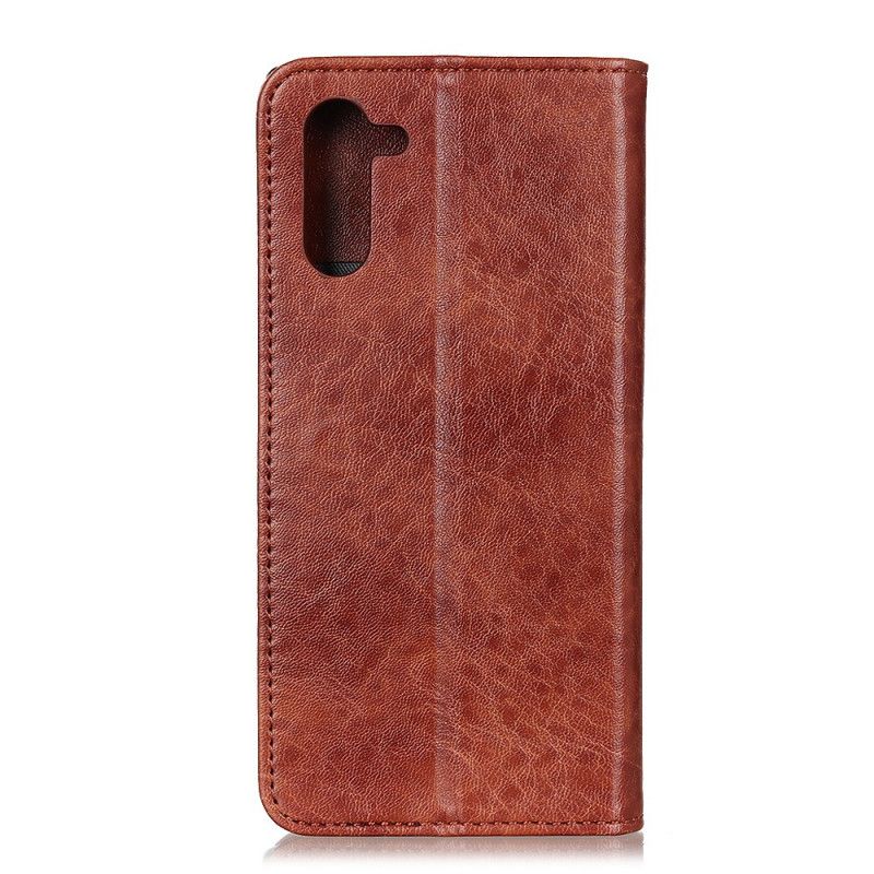 Flip Cover Oneplus Nord Style Cuir Sobriété