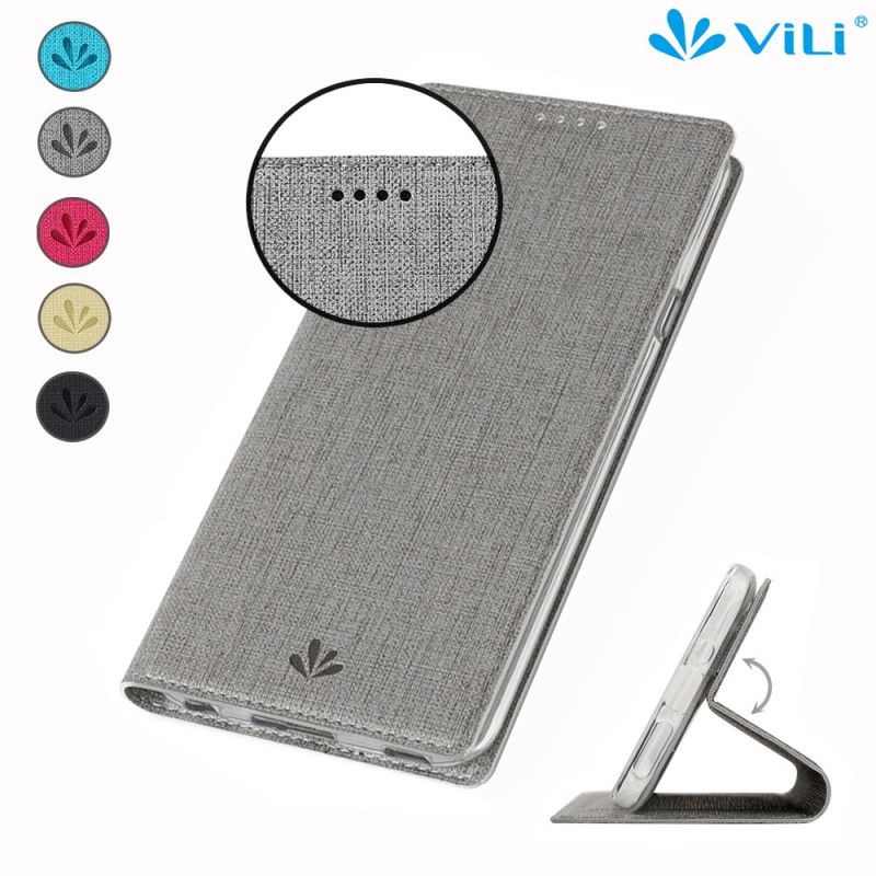 Flip Cover Oneplus Nord Texturée Vili Dmx