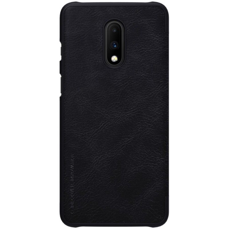 Flip Cover Pour Oneplus 7 Nillkin Qin Series