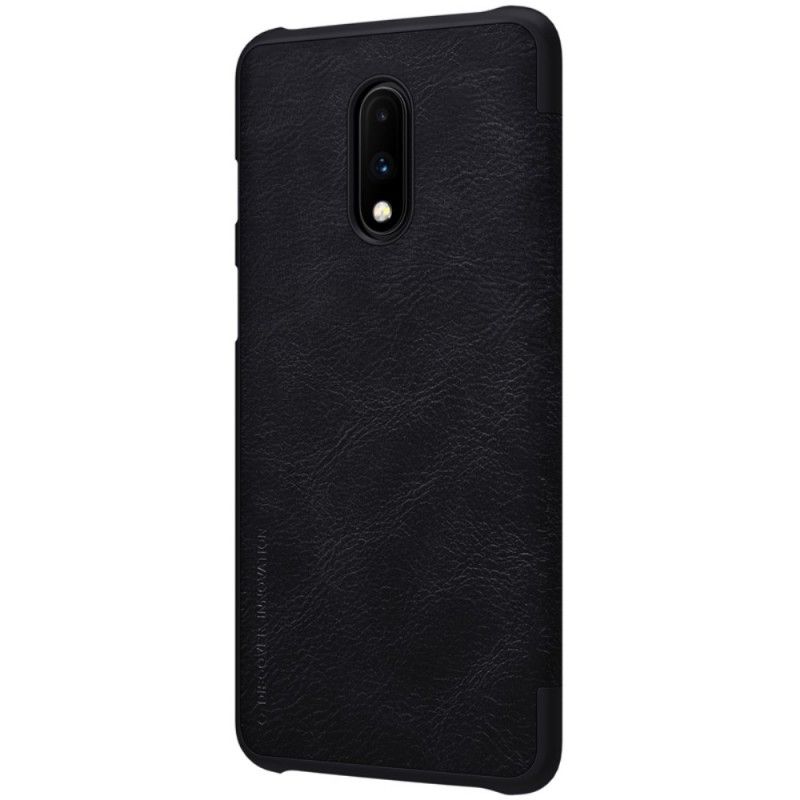 Flip Cover Pour Oneplus 7 Nillkin Qin Series