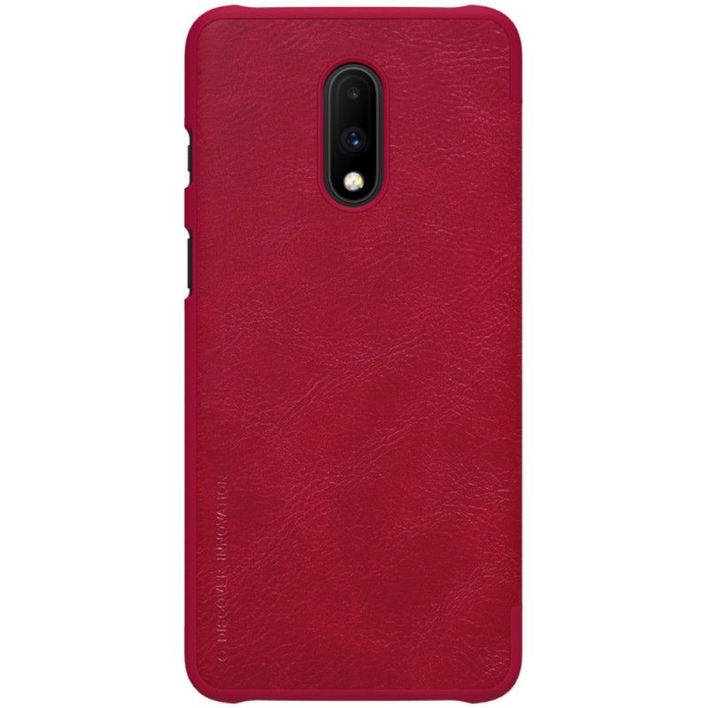 Flip Cover Pour Oneplus 7 Nillkin Qin Series