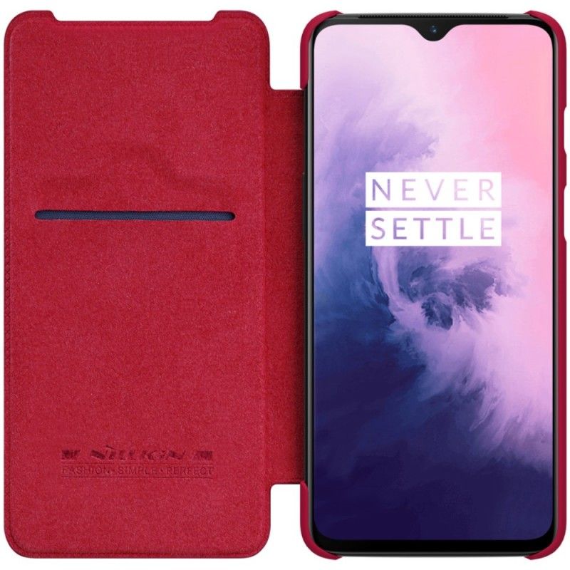 Flip Cover Pour Oneplus 7 Nillkin Qin Series