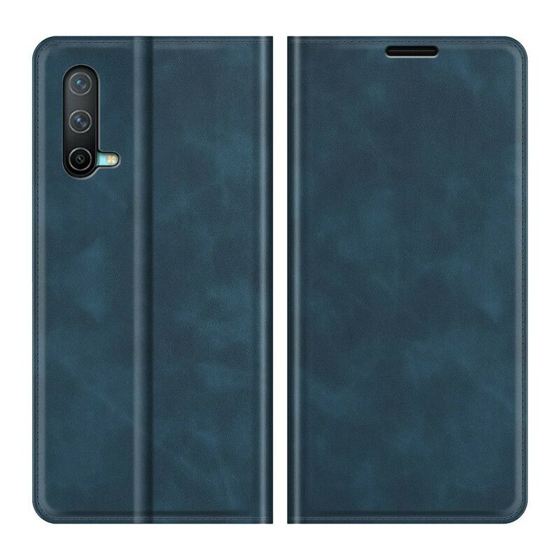 Flip Cover Pour OnePlus Nord CE 5G Skin-touch