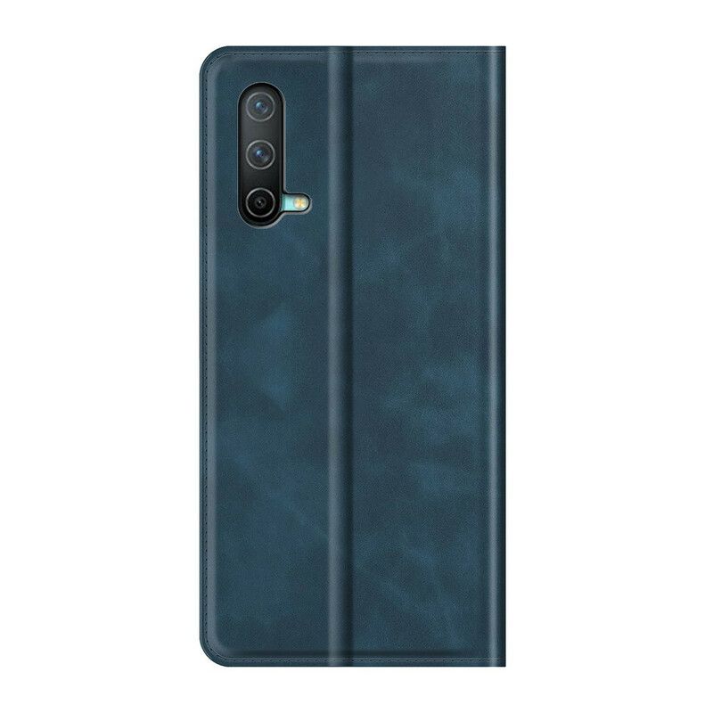 Flip Cover Pour OnePlus Nord CE 5G Skin-touch