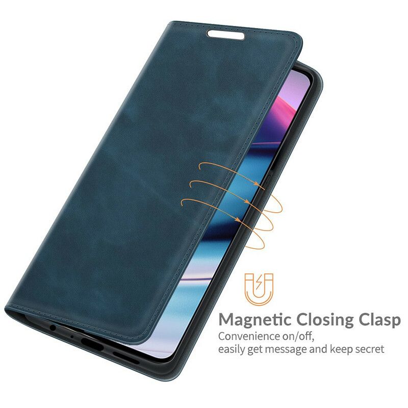 Flip Cover Pour OnePlus Nord CE 5G Skin-touch