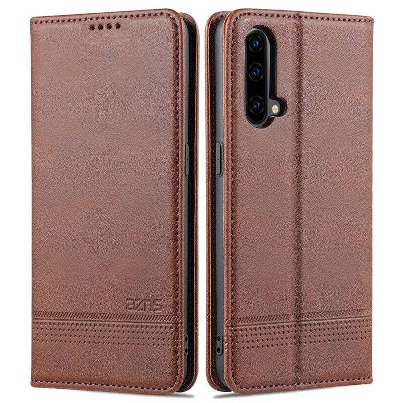 Flip Cover Pour OnePlus Nord CE 5G Style Cuir Azns