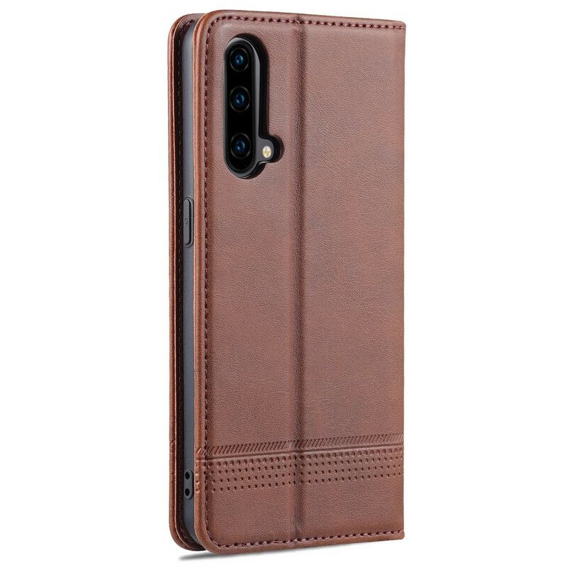 Flip Cover Pour OnePlus Nord CE 5G Style Cuir Azns