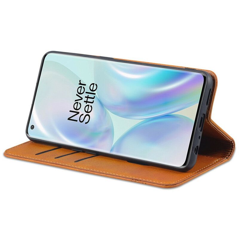 Flip Cover Pour OnePlus Nord CE 5G Style Cuir Azns