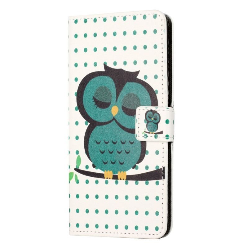 Housse OnePlus 10T 5G Hibou Endormi