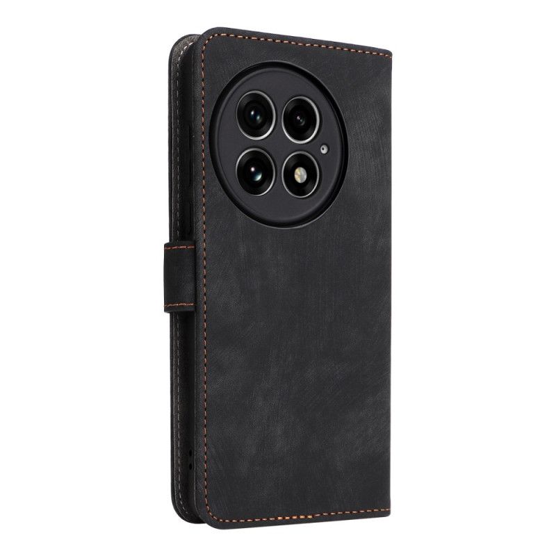 Housse OnePlus 13 Effet Daim Protection RFID