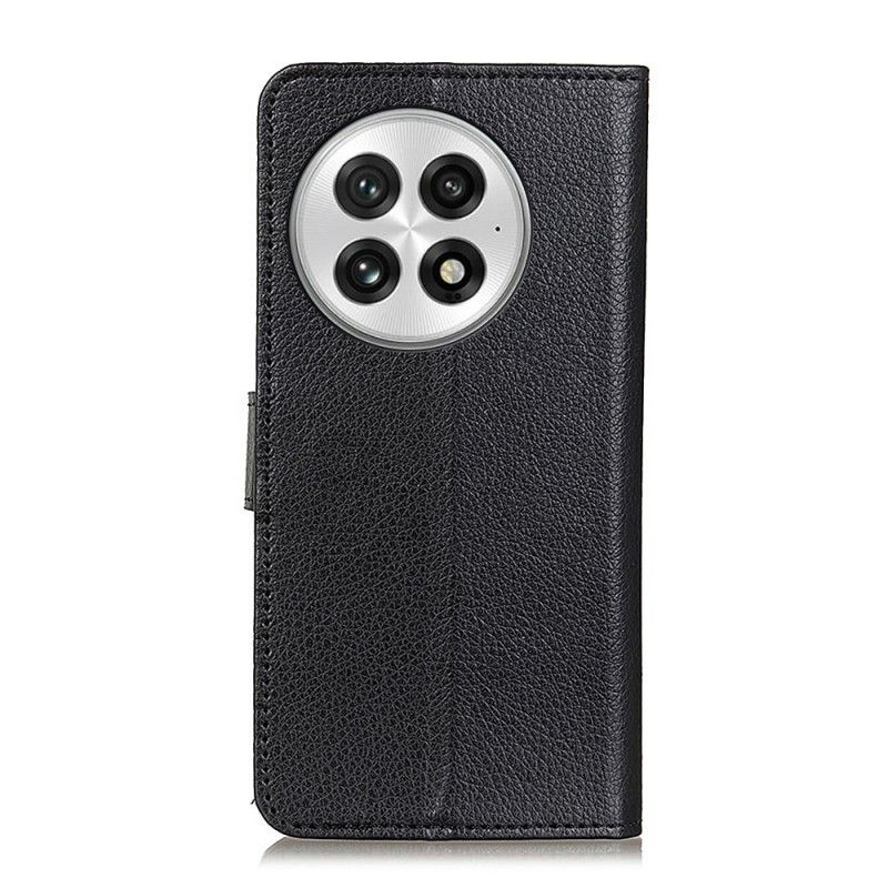 Housse OnePlus 13 Simili Cuir Traditionnel