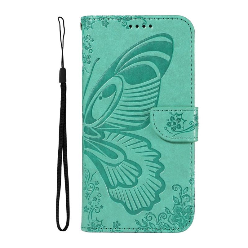 Housse OnePlus 13R Design Papillon à Lanière