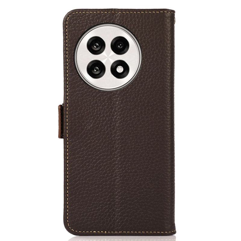 Housse OnePlus 13R Protection RFID Cuir KHAZNEH